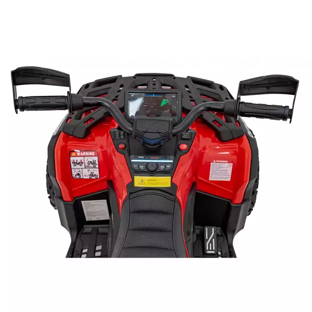 Quad Can Am Outlander ATV Raudonas 24v 10