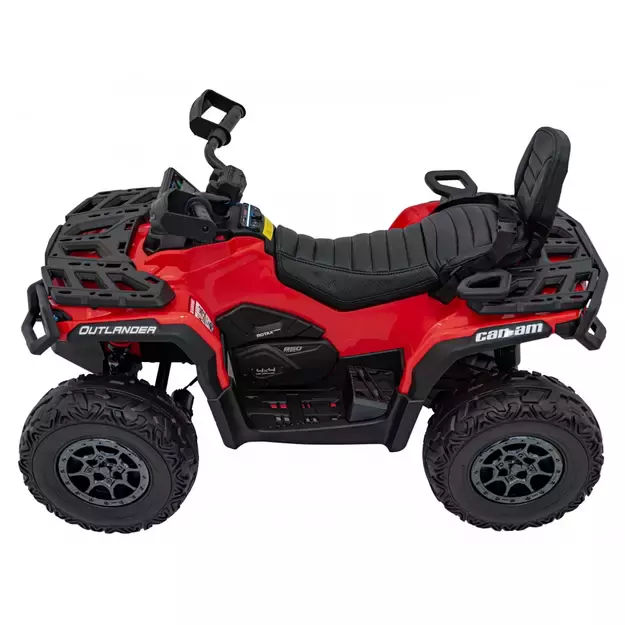 Quad Can Am Outlander ATV Raudonas 24v 11
