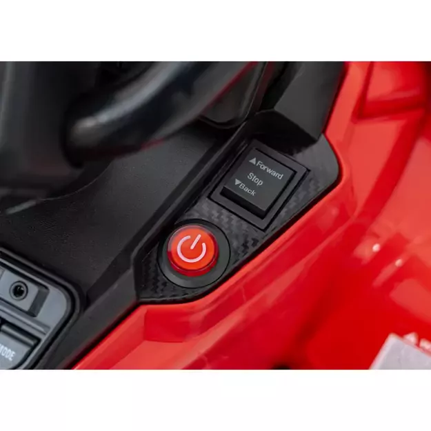 Quad Can Am Outlander ATV Raudonas 24v 13