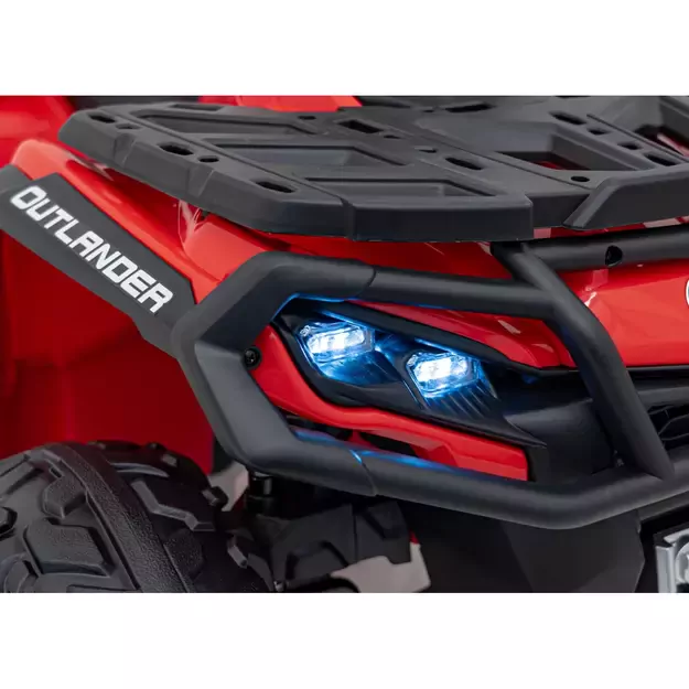 Quad Can Am Outlander ATV Raudonas 24v 18