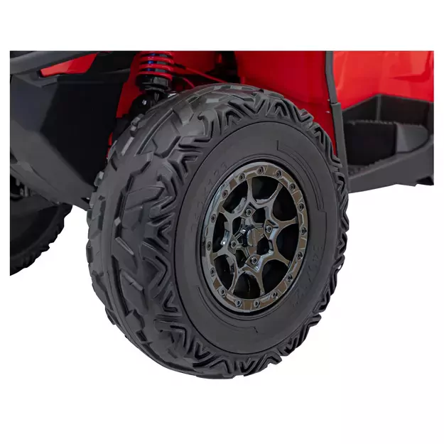 Quad Can Am Outlander ATV Raudonas 24v 20