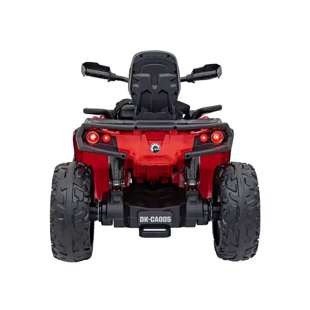 Quad Can Am Outlander ATV Raudonas 24v 7