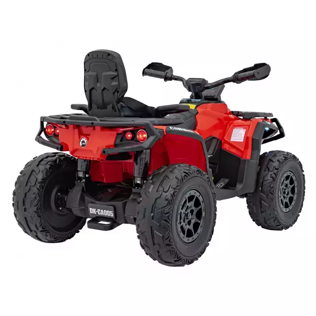 Quad Can Am Outlander ATV Raudonas 24v 8