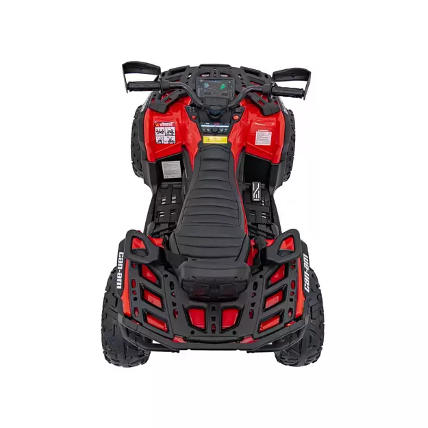 Quad Can Am Outlander ATV Raudonas 24v 9