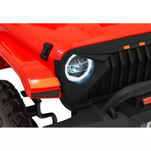 Keičiamo dydžio Extreme Sport 4x4 visureigis Raudonas
