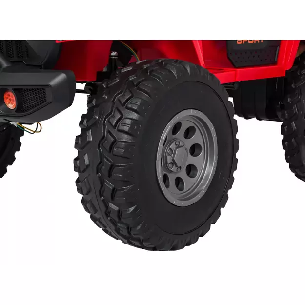 Keičiamo dydžio Extreme Sport 4x4 visureigis Raudonas