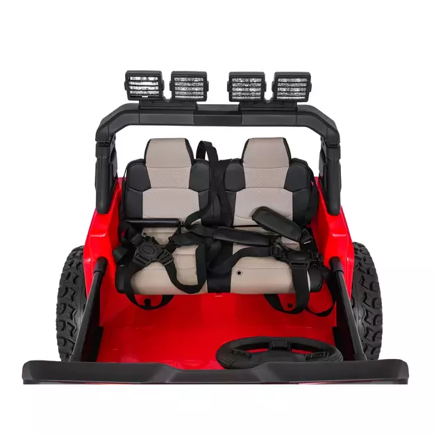 Keičiamo dydžio Extreme Sport 4x4 visureigis Raudonas