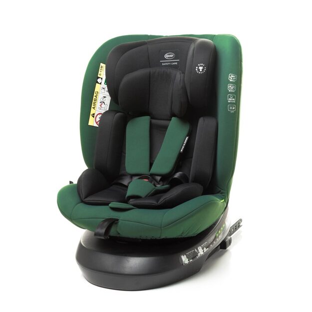 4 Baby MATT-FIX 40-150cm i-SIZE žalia