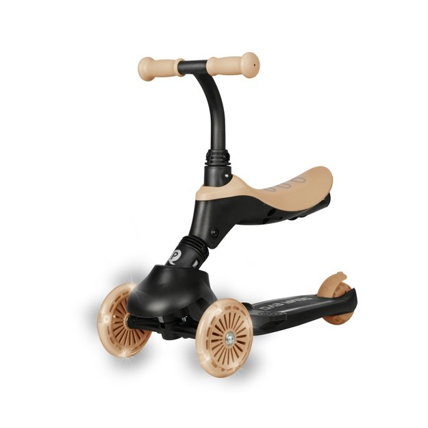 Paspirtukas Qplay Sema Evo 3in1 Khaki