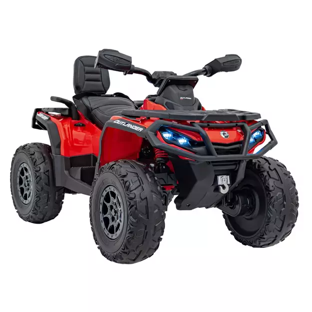 Quad Can Am Outlander ATV  Raudonas 12v