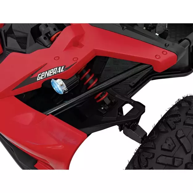 GENERAL 63 Buggy Raudonas