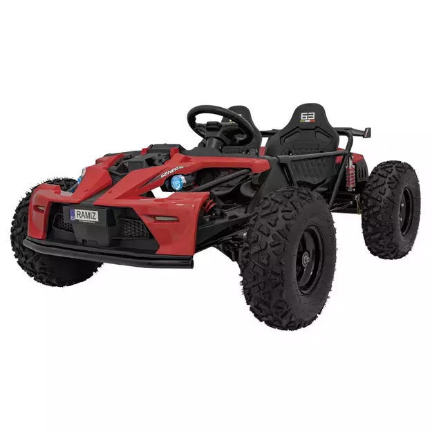 GENERAL 63 Buggy Raudonas