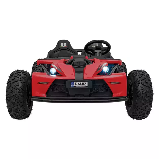 GENERAL 63 Buggy Raudonas