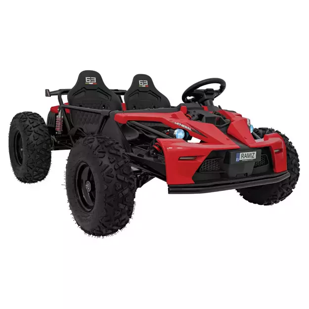 GENERAL 63 Buggy Raudonas