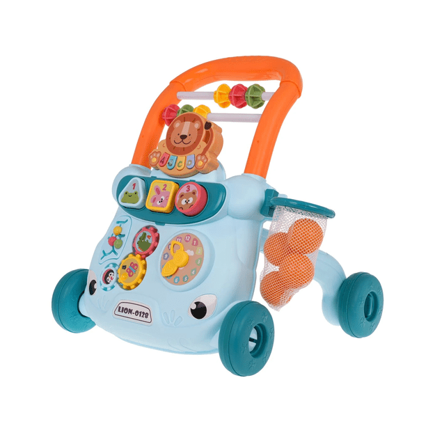 Daugiafunkcis stumiamas vežimėlis su priedais, mėlynas 8 Daugiafunkcis stumiamas vežimėlis su priedais, mėlynas 8