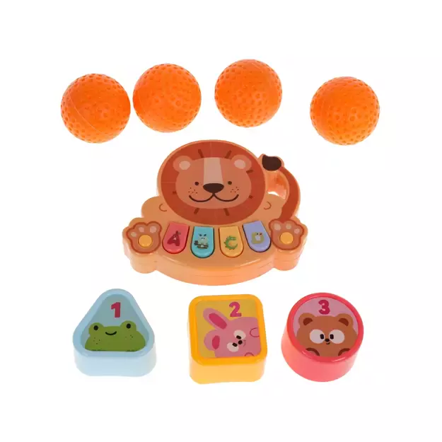 Daugiafunkcis stumiamas vežimėlis su priedais, mėlynas 4 Daugiafunkcis stumiamas vežimėlis su priedais, mėlynas 4