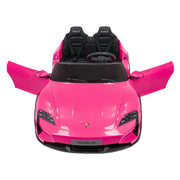 Porsche Taycan Turbo S Rožinis 11