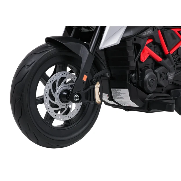 Vaikiškas elektrinis motociklas BMW G310GS raudonas