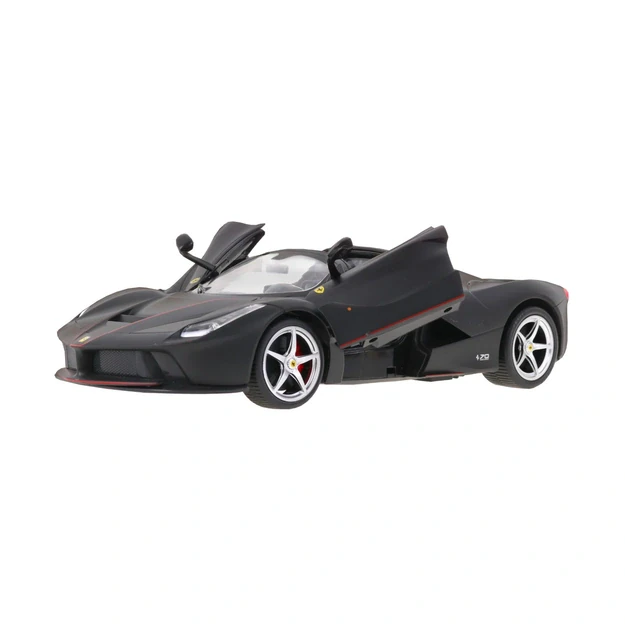 Ferrari LaFerrari Aperta juodas RASTAR modelis 1:14 R/C automobilis + 2,4 GHz nuotolinio valdymo pultas