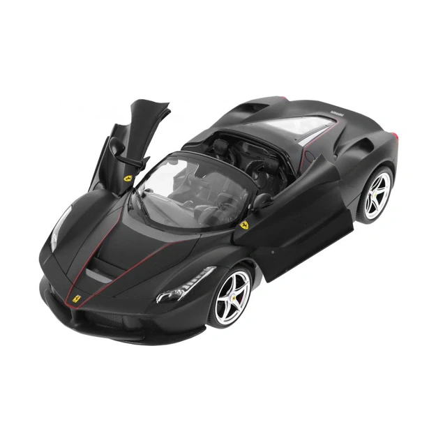 Ferrari LaFerrari Aperta juodas RASTAR modelis 1:14 R/C automobilis + 2,4 GHz nuotolinio valdymo pultas