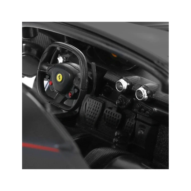 Ferrari LaFerrari Aperta juodas RASTAR modelis 1:14 R/C automobilis + 2,4 GHz nuotolinio valdymo pultas