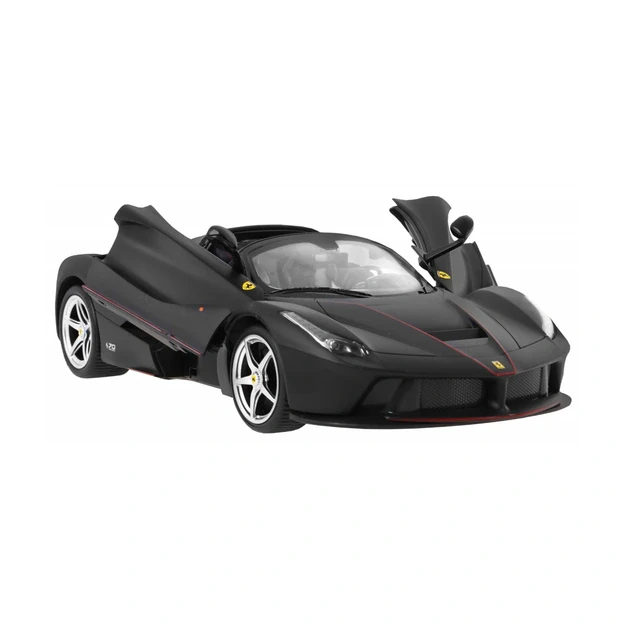 Ferrari LaFerrari Aperta juodas RASTAR modelis 1:14 R/C automobilis + 2,4 GHz nuotolinio valdymo pultas