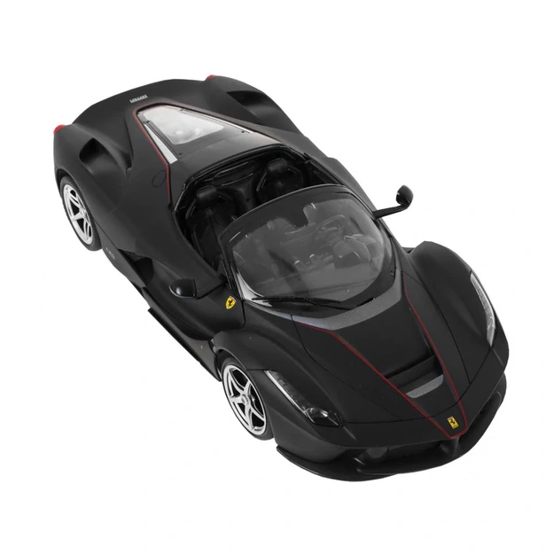 Ferrari LaFerrari Aperta juodas RASTAR modelis 1:14 R/C automobilis + 2,4 GHz nuotolinio valdymo pultas