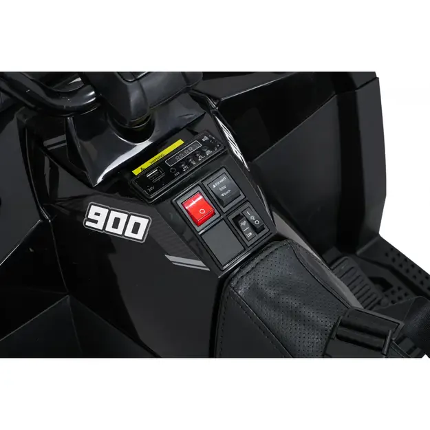 Quad 4x4 ATV WOLF juodas 13