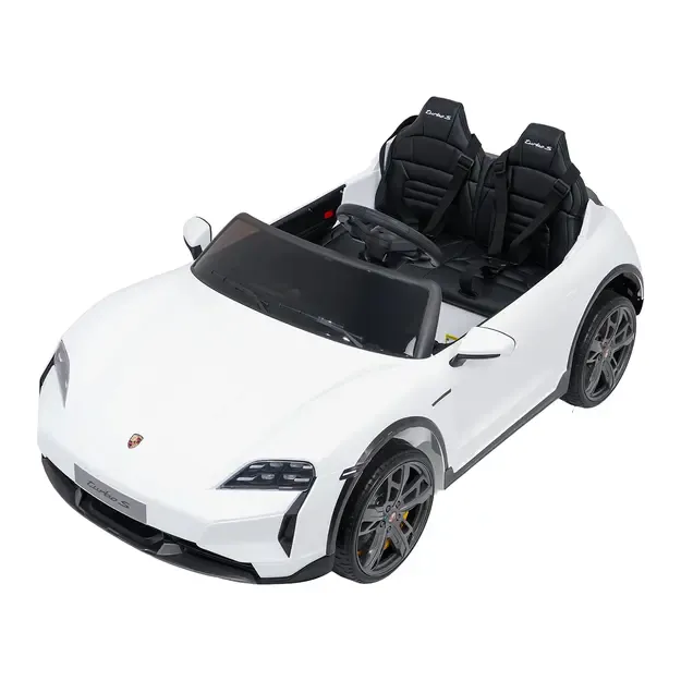 Porsche Taycan Turbo S Baltas 13