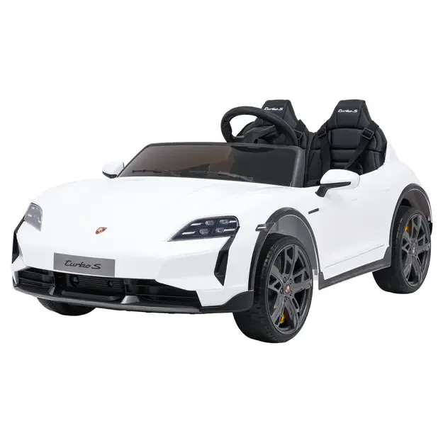 Porsche Taycan Turbo S Baltas