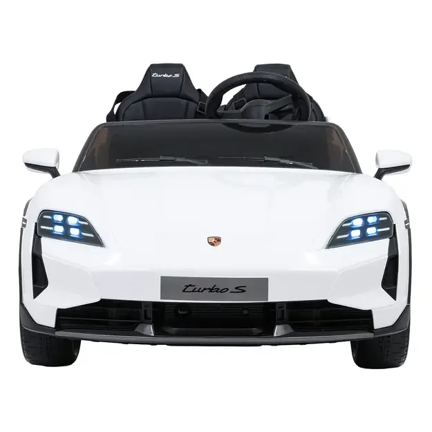 Porsche Taycan Turbo S Baltas 1