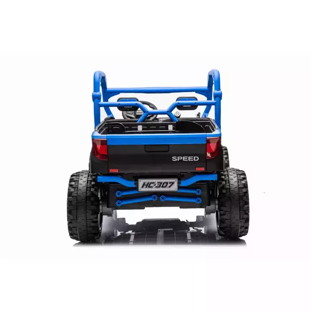 Elektromobilis Farmer Truck UTV Racing Mėlynas