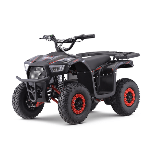 vaikiškas akumuliatorinis keturatis OUTLANDER ATV- 13EA Raudonas