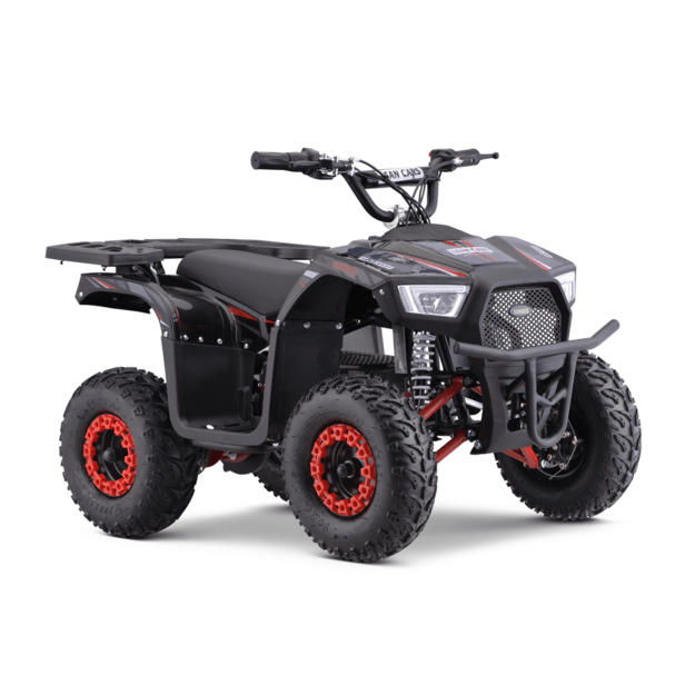 vaikiškas akumuliatorinis keturatis OUTLANDER ATV- 13EA Raudonas