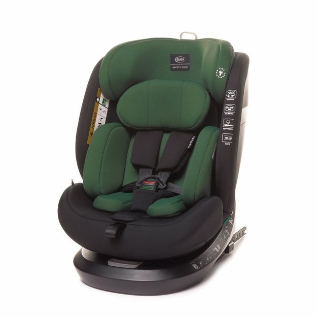4 Baby Roto-Fix 0-36 pasukama autokėdutė (new) žalia 4 Baby Roto-Fix 0-36 pasukama autokėdutė (new) žalia