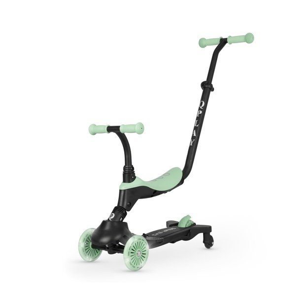 Paspirtukas Qplay Sema Evo 3in1  Žalias