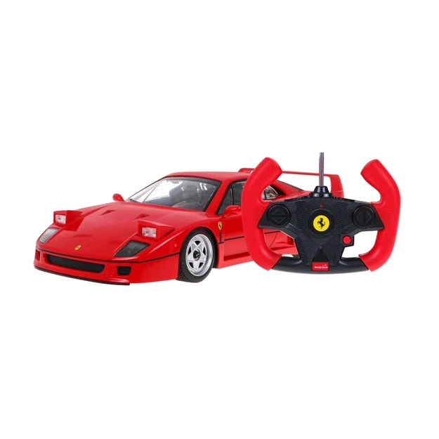 „Ferrari F40 RASTAR“ modelis 1:14 R/C automobilis + 2,4 GHz nuotolinio valdymo pultas