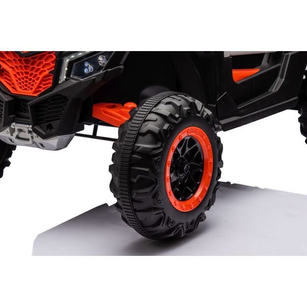 Elektromobilis vaikams EL901 4x4 oranžinis