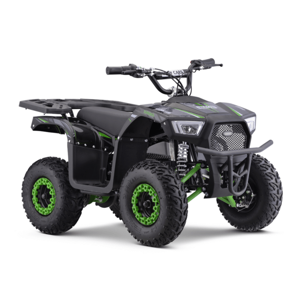 vaikiškas akumuliatorinis keturatis OUTLANDER ATV- 13EA Žalias