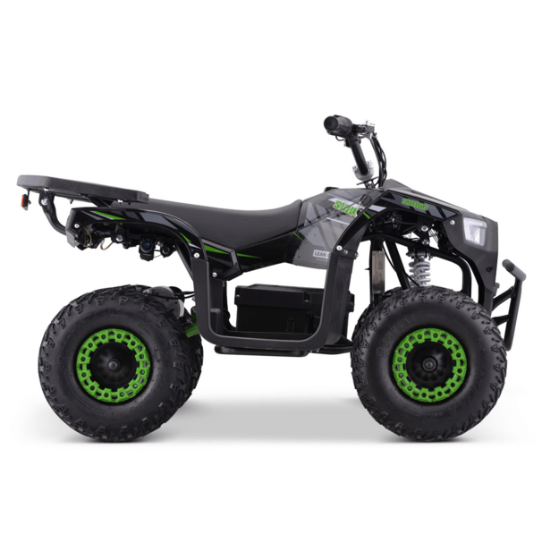 vaikiškas akumuliatorinis keturatis OUTLANDER ATV- 13EA Žalias