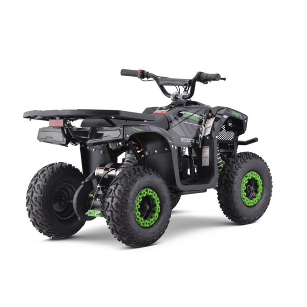 vaikiškas akumuliatorinis keturatis OUTLANDER ATV- 13EA Žalias