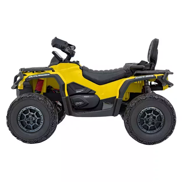 Quad Can Am Outlander ATV Geltonas 12v