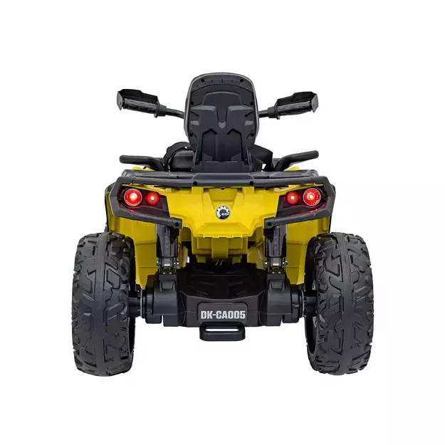 Quad Can Am Outlander ATV Geltonas 12v