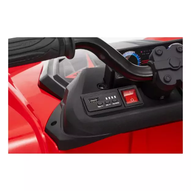 Quad Sport TX ATV Raudonas