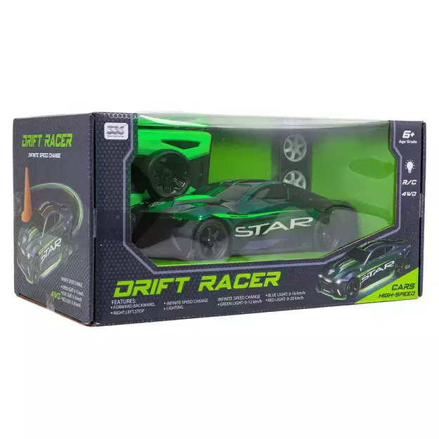 R/C STAR Mašinėlė Žalia 4
