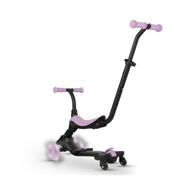 Paspirtukas Qplay Sema Evo 3in1  Violetinis