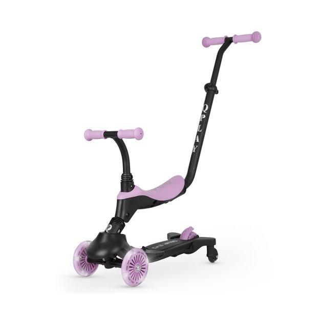 Paspirtukas Qplay Sema Evo 3in1  Violetinis
