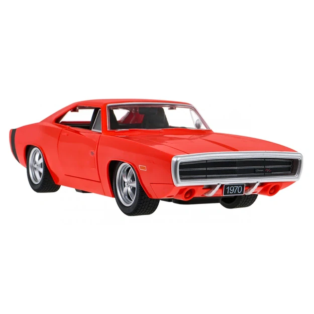 1970 Dodge Charger RT raudonas RASTAR modelis 1:16 R/C automobilis + Nuotolinio valdymo pultas