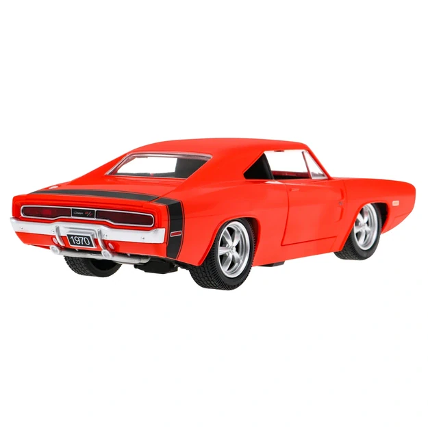 1970 Dodge Charger RT raudonas RASTAR modelis 1:16 R/C automobilis + Nuotolinio valdymo pultas
