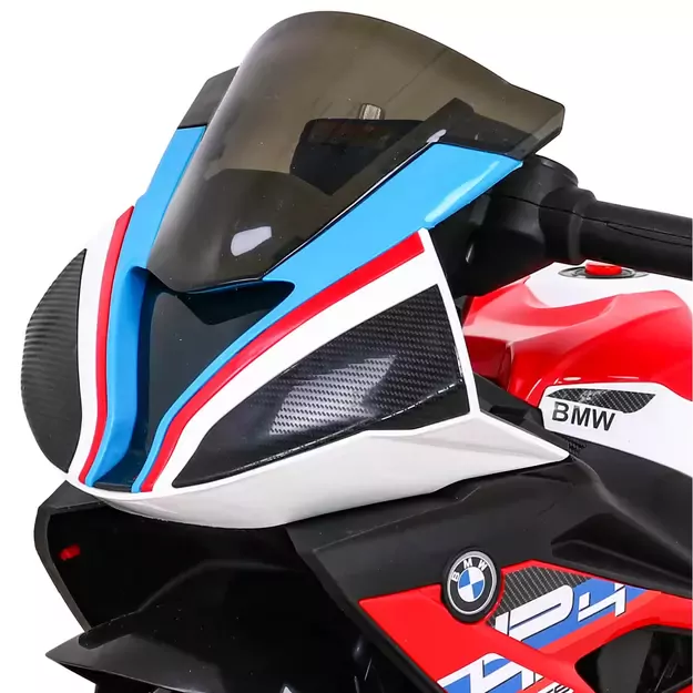 Elektrinis triratis motociklas BMW HP4 raudonas